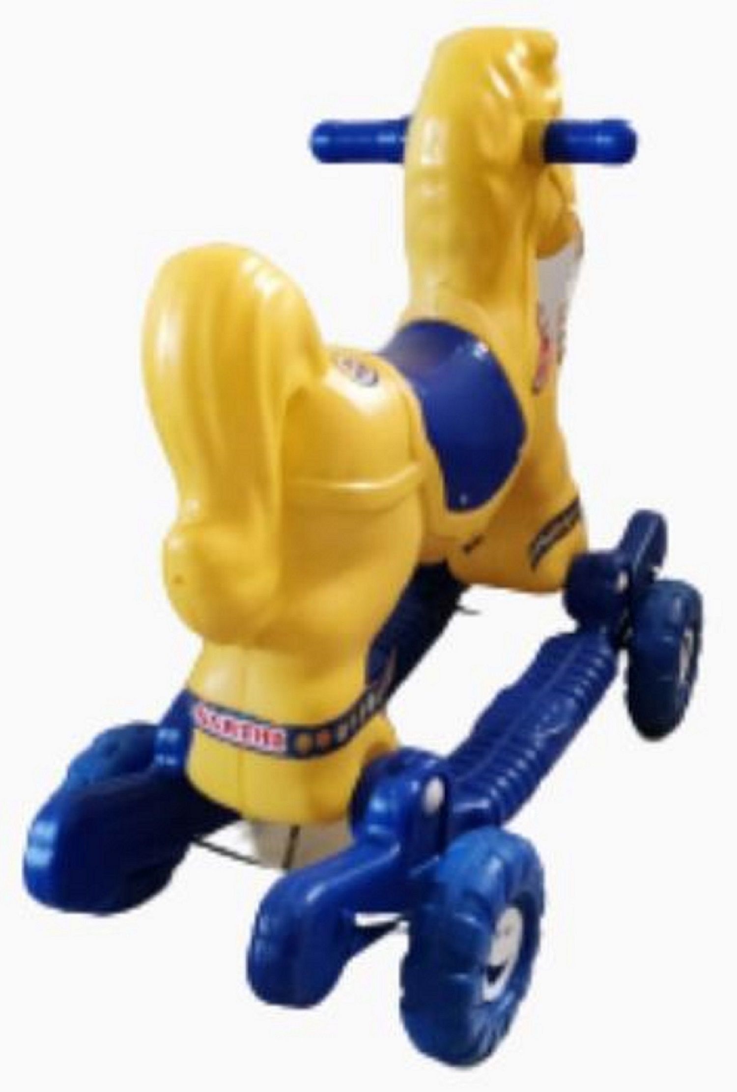 OH BABY BABY PLASTIC CHETAK HORSE WITH ROCKING FUNCTION FOR YOUR KIDS