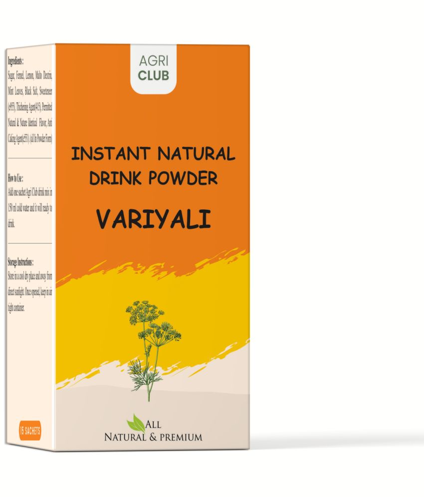     			AGRI CLUB Variyali Drink Powder Instant Mix 225 gm