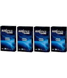 MANFORCE Exotic Flavor Condom Pack Of 4(10s) Condom (Set of 4, 40 Sheets)