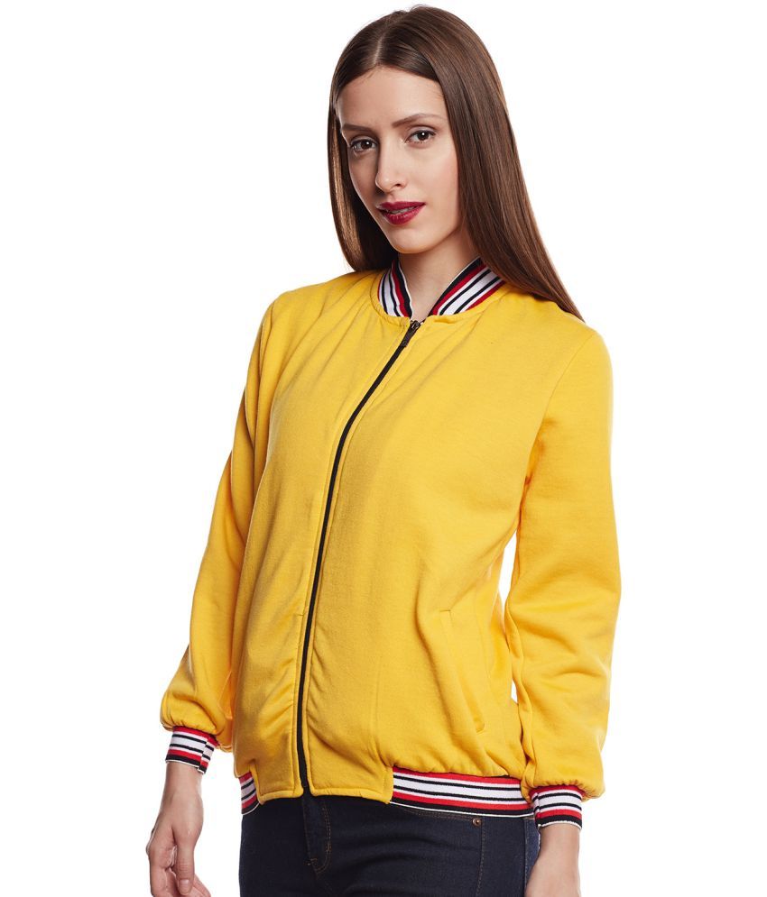 Buy Belle Fille Fleece Yellow Jackets Online at Best Prices in India
