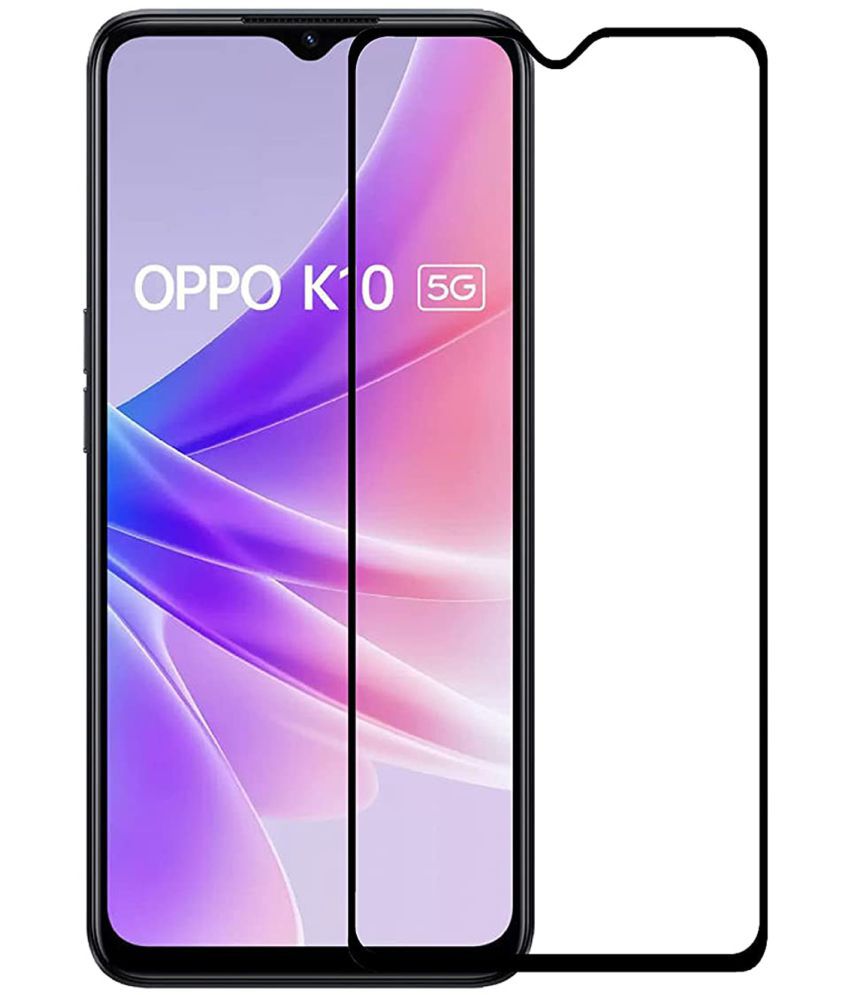 DSR Digital - Tempered Glass Compatible For Oppo K10 ( Pack of 1 )