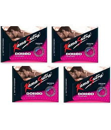 Kamasutra Dotted Condom (Set of 4, 48 Sheets)