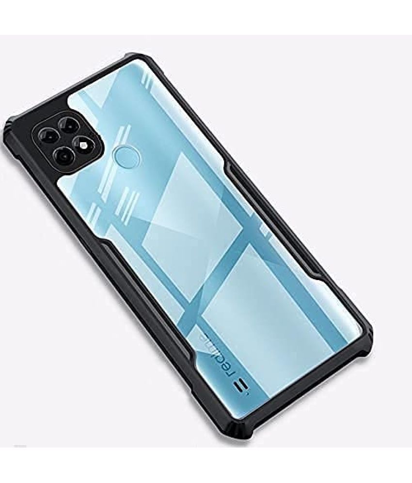    			Doyen Creations - Black Polycarbonate Defender Series Covers Compatible For Xiaomi Redmi 9A ( Pack of 1 )