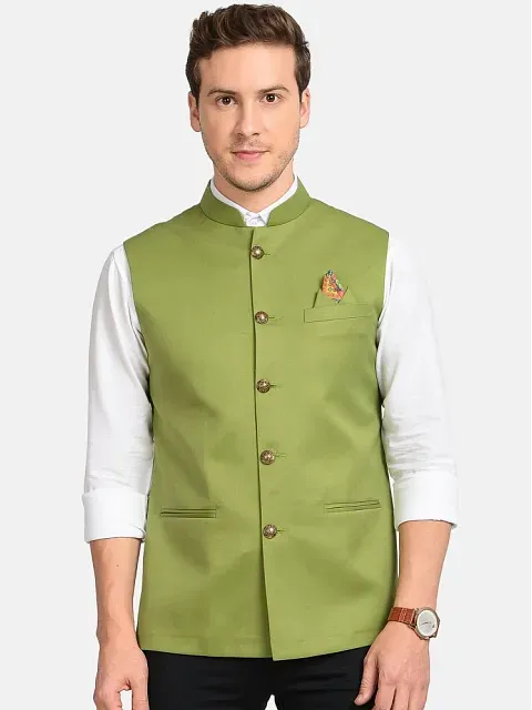 F 10 Light Grey Woollen Nehru Jacket Single Pack Buy F 10 Light