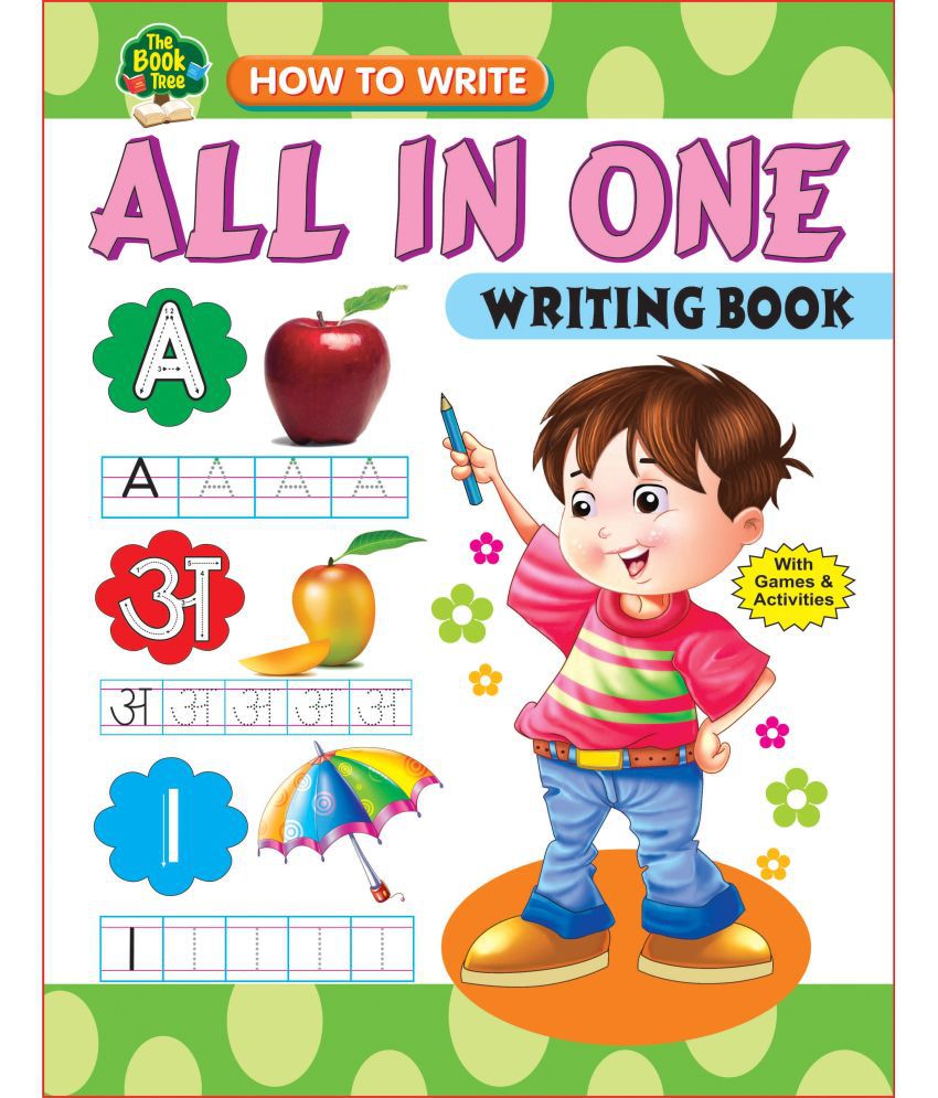     			All In One Writing Book With Games And Activities(English,Hindi,Maths)