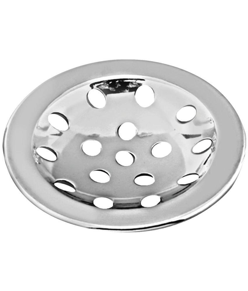     			Sanjay Chilly Pisto Stainless Steel 304 Grade Chrome Finished Floor Drain Grating  4"x4" Inches