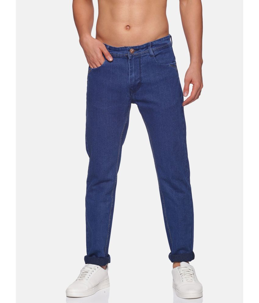     			18 EDITION - Blue Denim Slim Fit Men's Jeans ( Pack of 1 )
