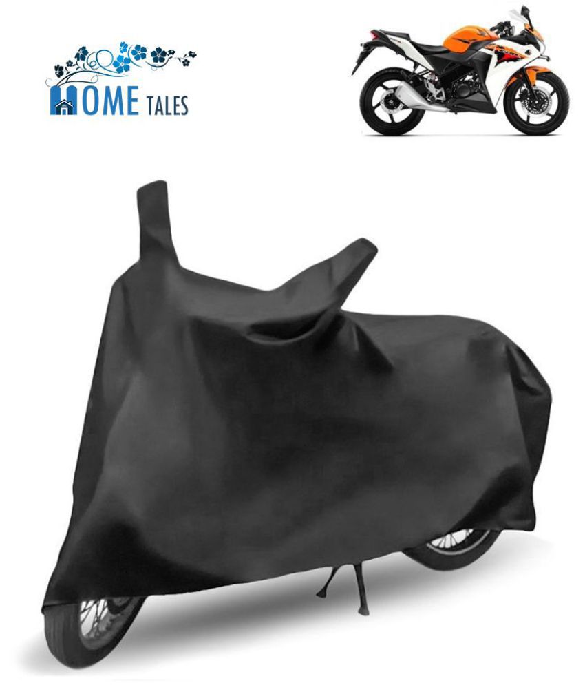     			HOMETALES - Black Bike Body Cover For Honda CBR150R (Pack Of1)
