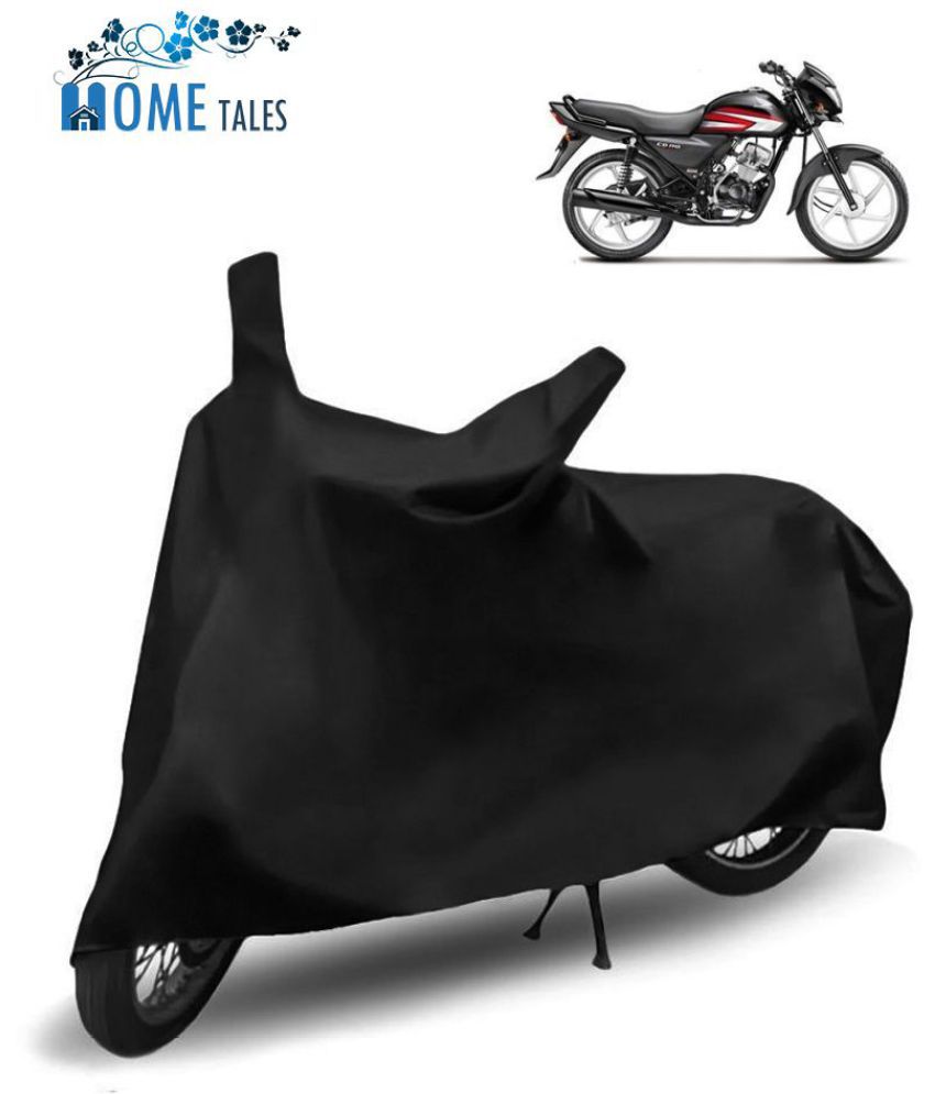     			HOMETALES - Black Bike Body Cover For Honda CD 110 Dream (Pack Of1)