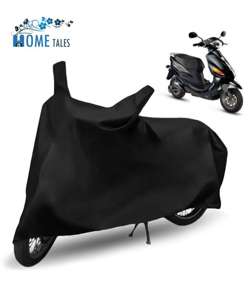     			HOMETALES - Black Bike Body Cover For Hero Electric Cruz (Pack Of1)