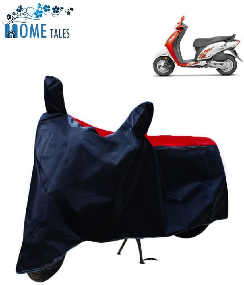     			HOMETALES - Red & Blue Bike Body Cover For Honda Activa I (Pack Of1)