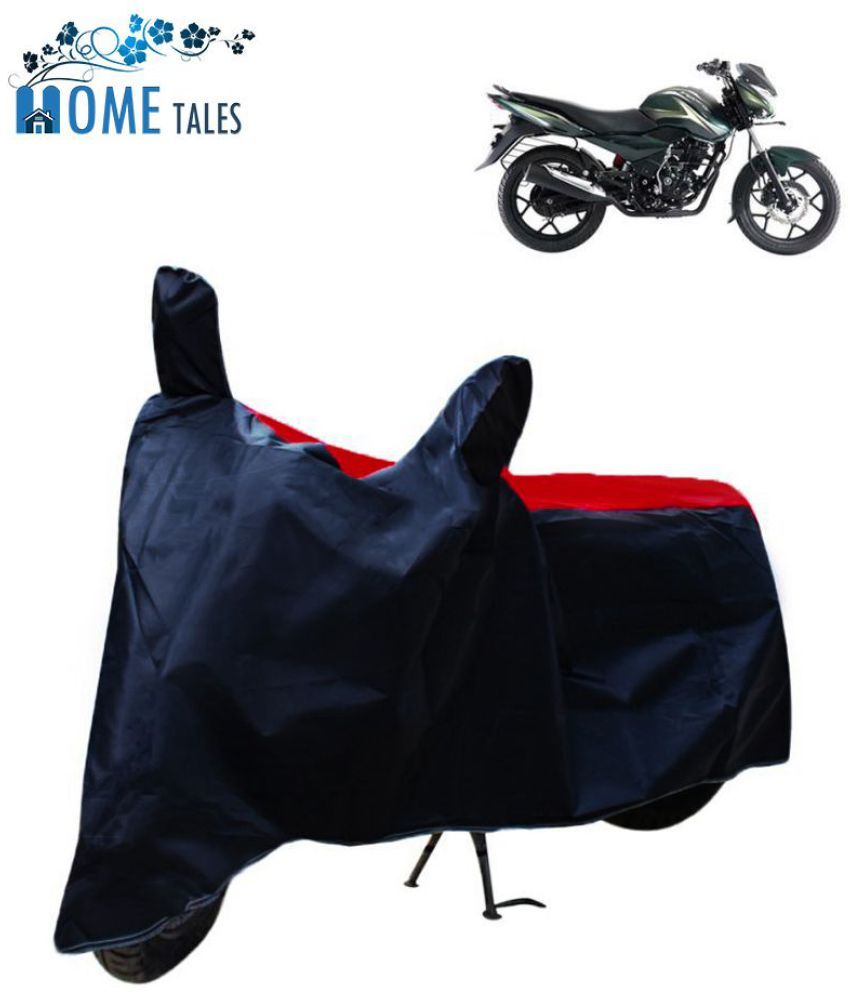     			Mahek Accessories - Red & Blue Bike Body Cover For Piaggio Vespa VXl 150 (Pack Of1)