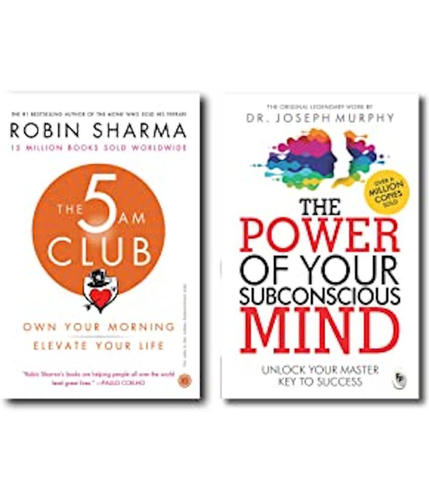     			The Power of your Subconscious Mind + The 5 AM Club (2 Books Combo