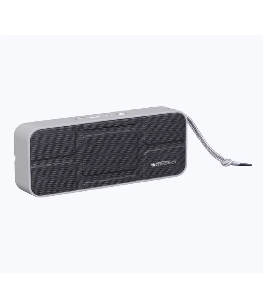 Zebronics ZEBBREW Bluetooth Speaker Metallic Grey Buy Zebronics ZEB