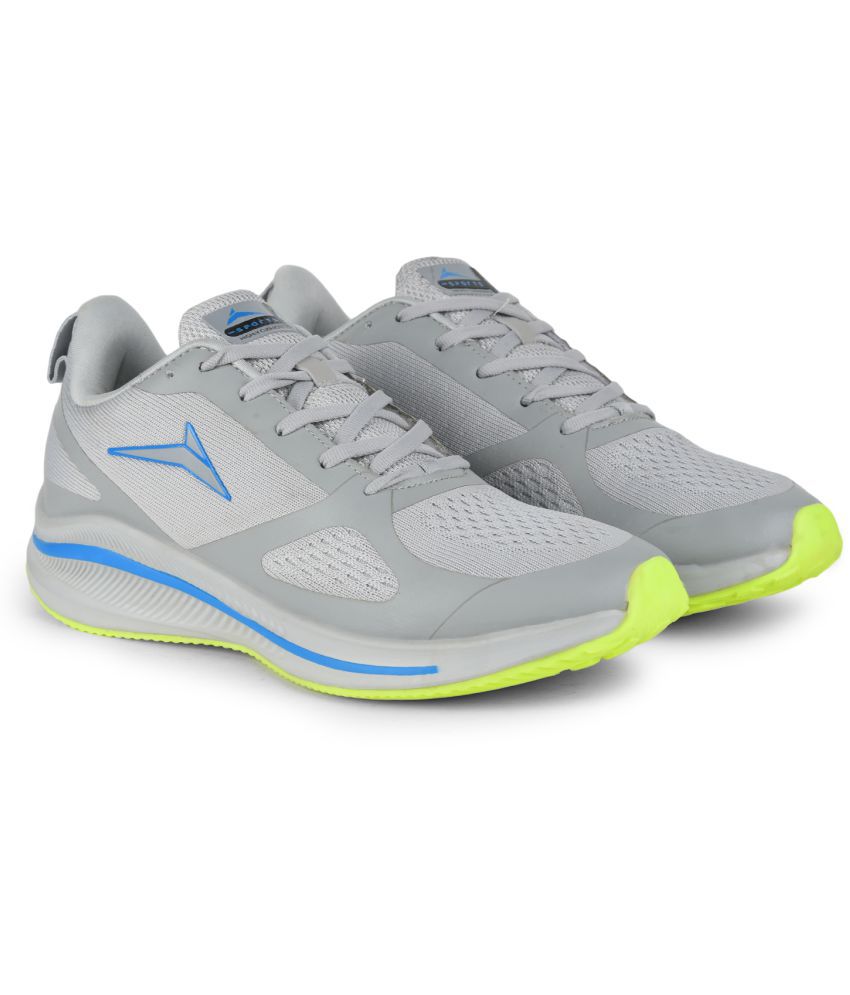     			JQR - GLOBAL Light Grey Men's Sports Running Shoes
