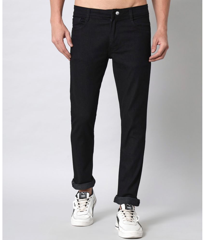     			Studio Nexx - Black Cotton Blend Slim Fit Men's Jeans ( Pack of 1 )