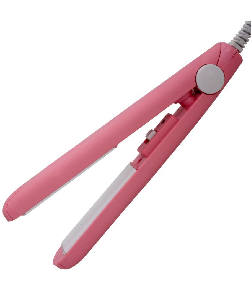     			JMALL - Mini Professional Pink Hair Straightener