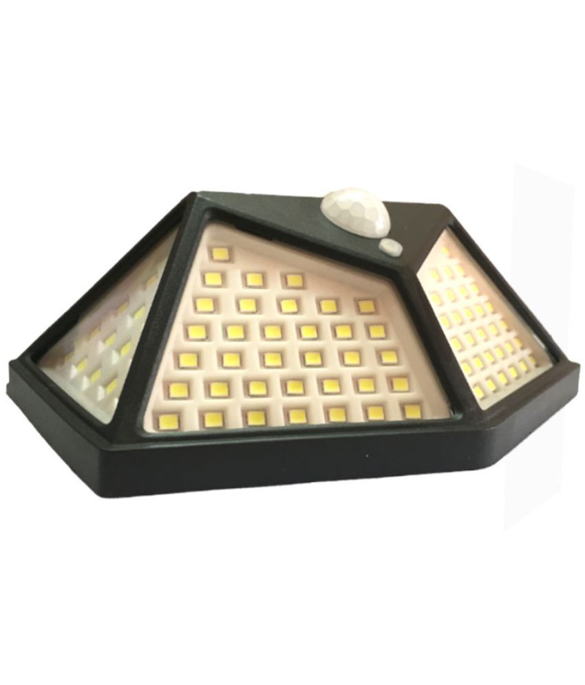 QUALSTAR 12W Solar Outdoor Wall Light ( Pack of 1 ) Buy QUALSTAR