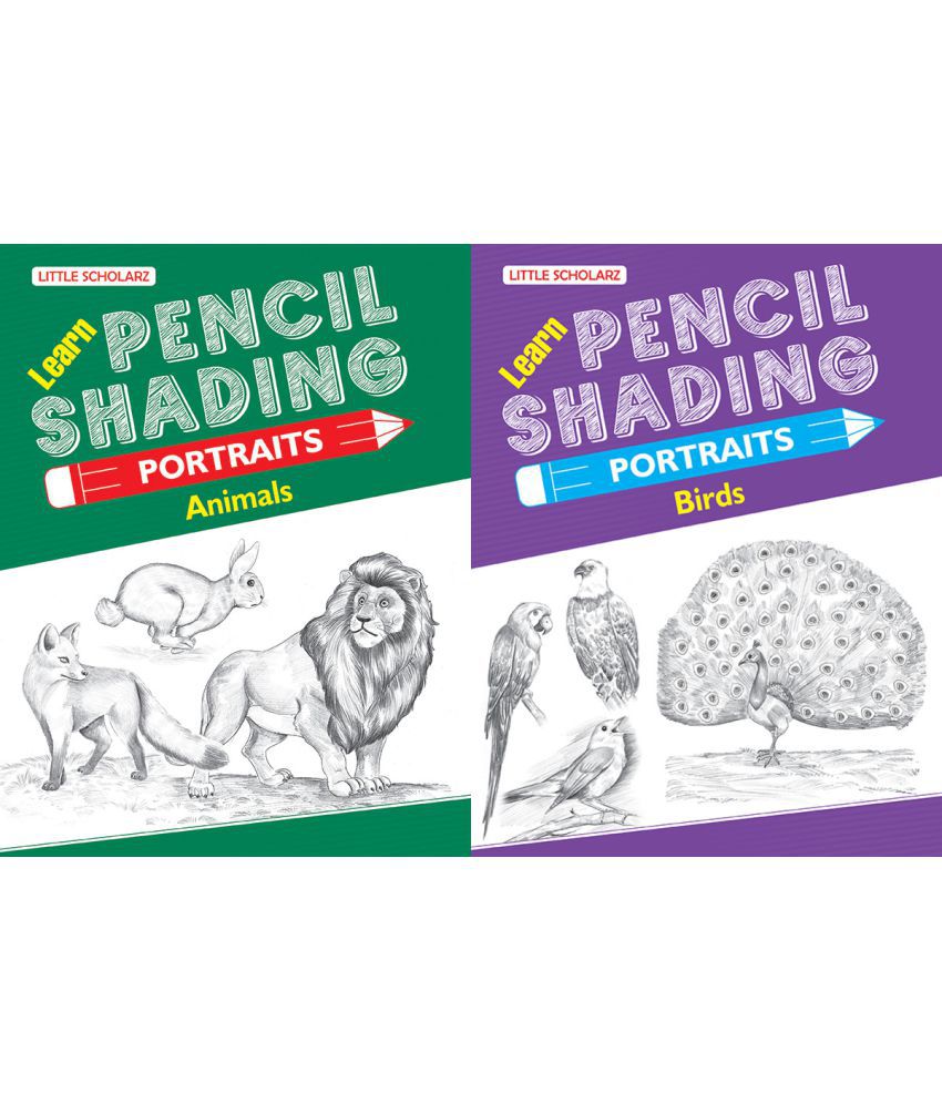     			Learn Pencil Shading Portraits - ANIMALS & BIRDS