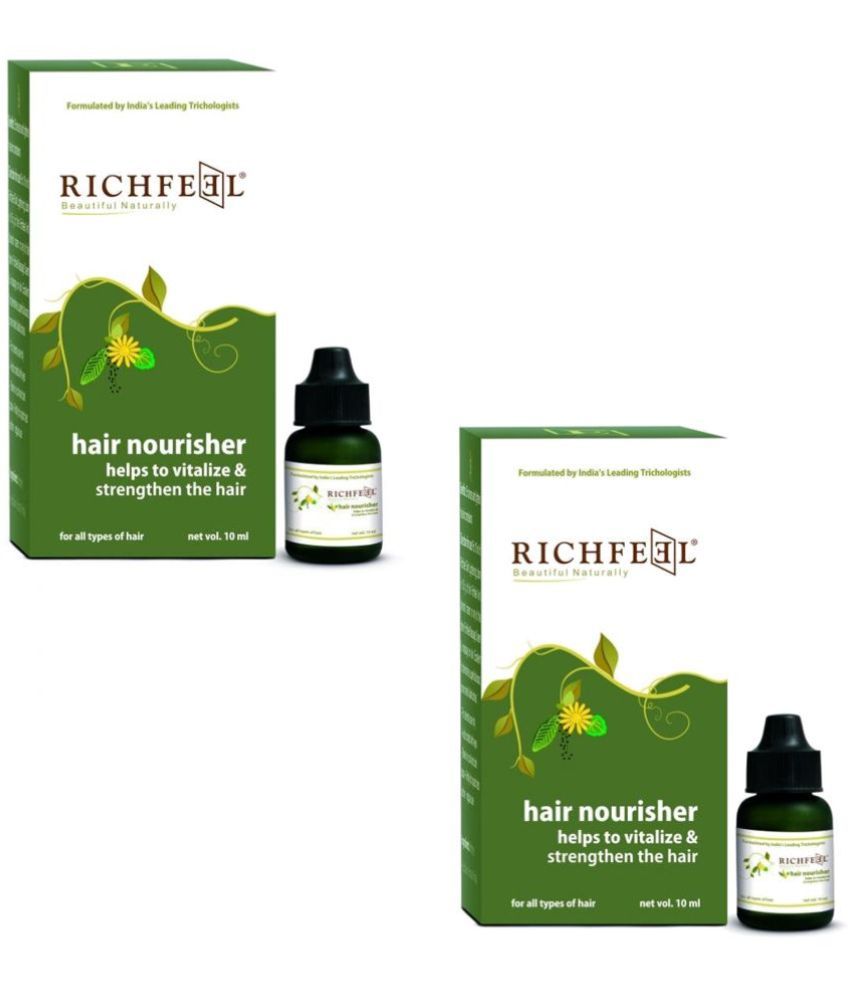     			Richfeel Hair Nourisher 10 Ml Pack of 2