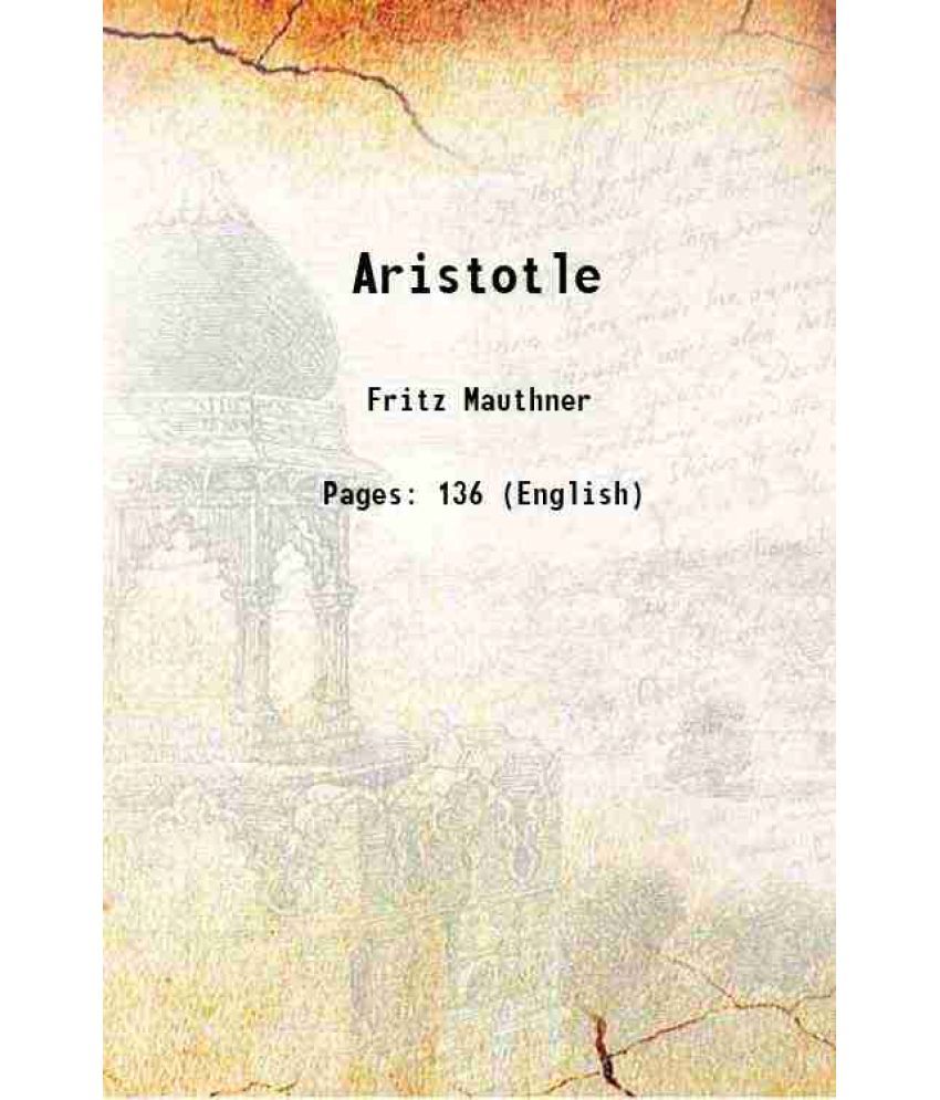     			Aristotle 1907 [Hardcover]