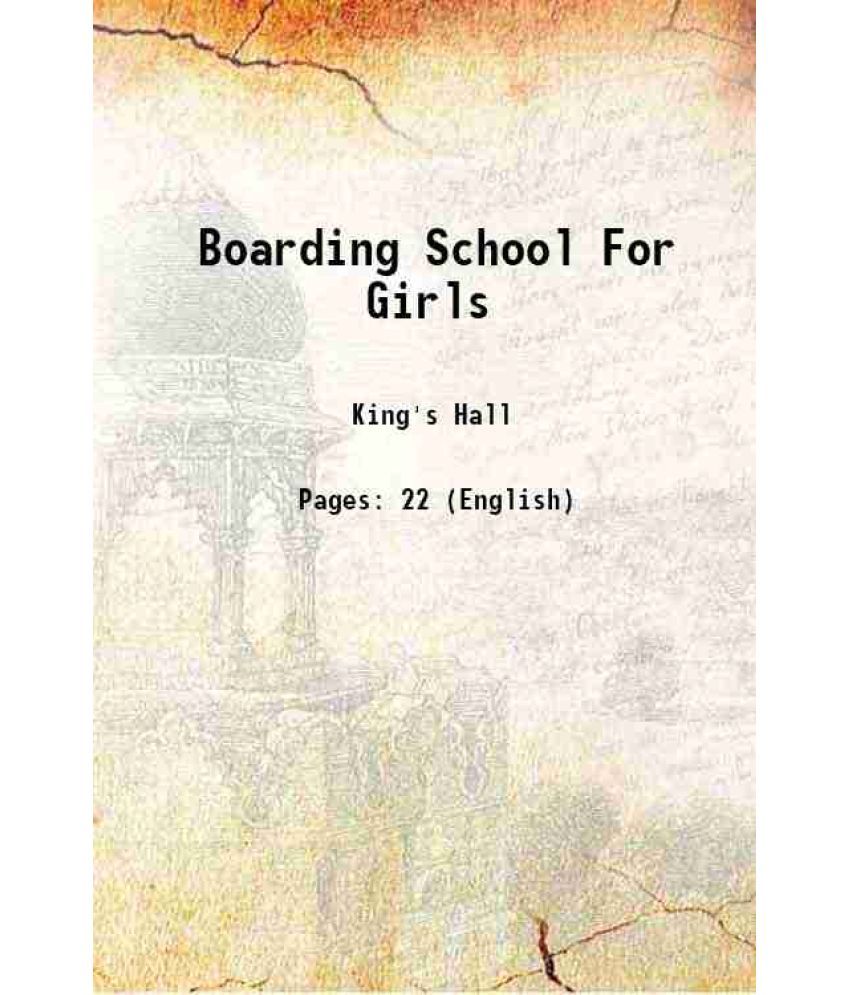     			Boarding School For Girls [Hardcover]