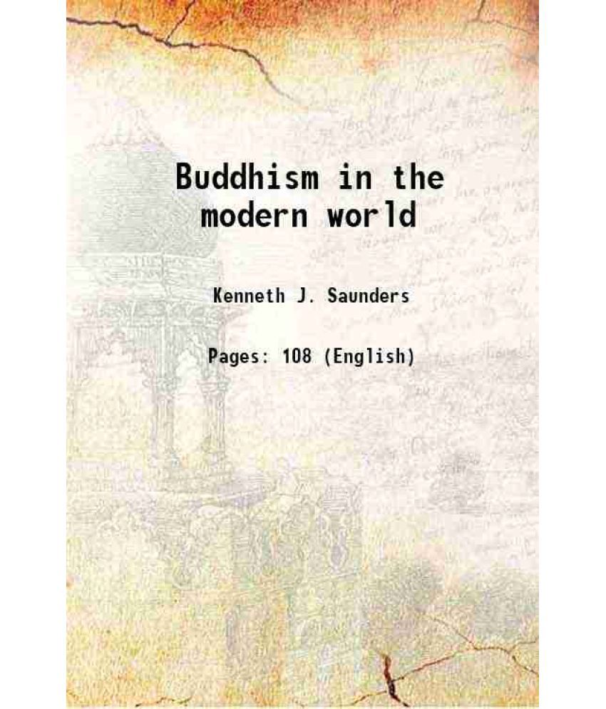     			Buddhism in the modern world 1922 [Hardcover]