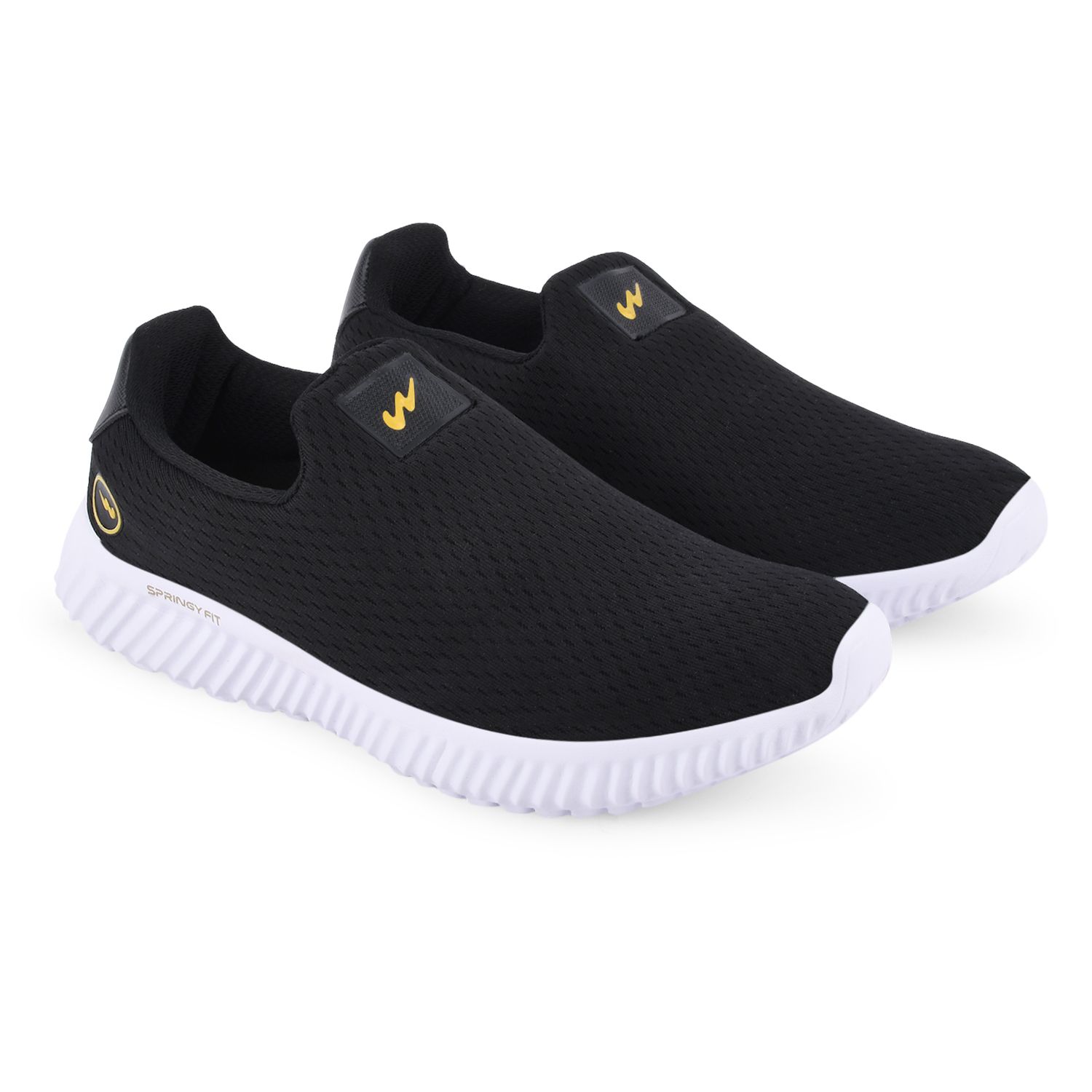     			Campus OXYFIT (N) - Black Men's Slip-on Shoes