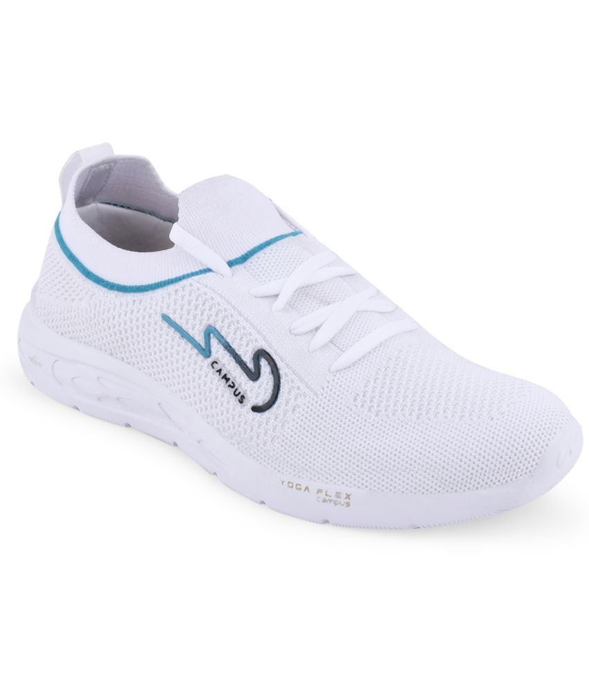     			Campus - White Women's Running Shoes