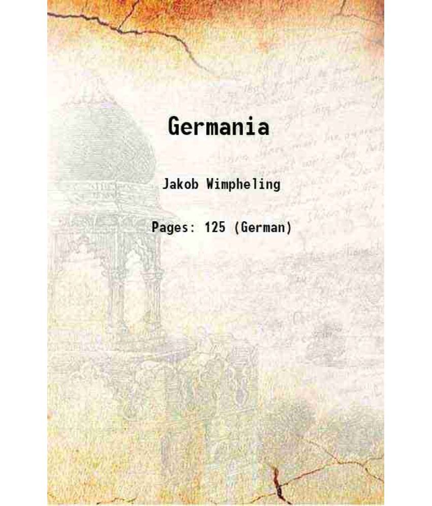     			Germania 1885 [Hardcover]