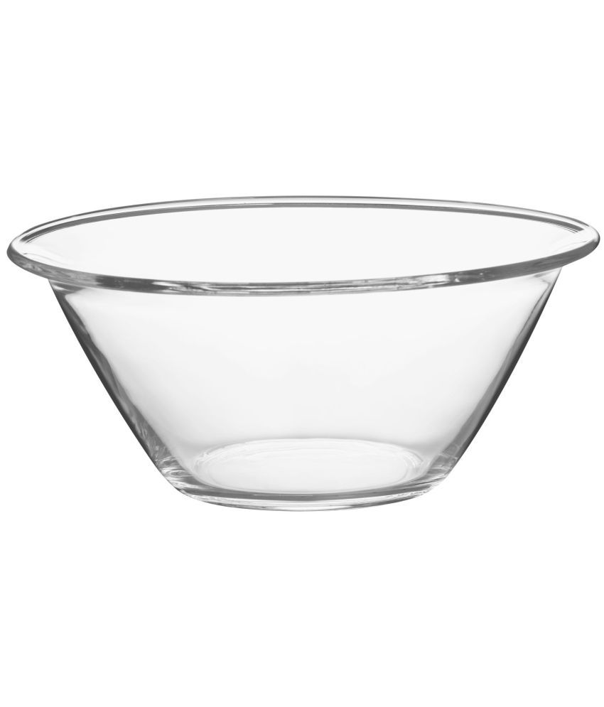     			Treo By Milton Laurel Glass Bowl, 680 ml, Tranpsarent | Light Weight | Easy to Carry | Fruits Bowl | Ice cream Bowl | Microwave Safe | Dishwasher Safe