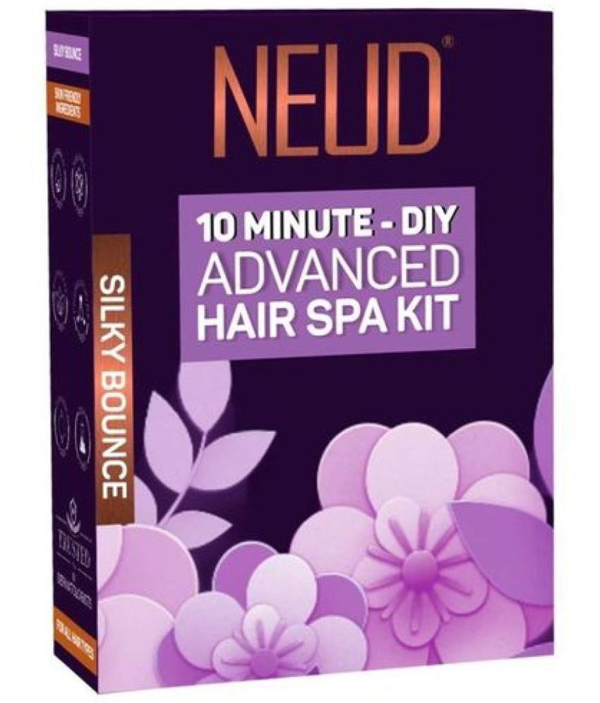     			NEUD 4-Step DIY Advanced Hair Spa Kit for Salon-Like Silky Bounce at Home - 1 Pack (40 g)