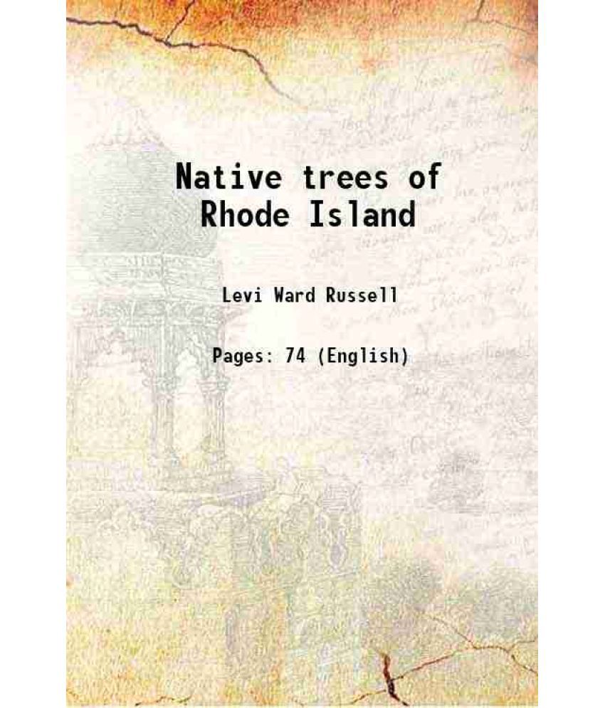     			Native trees of Rhode Island [Hardcover]