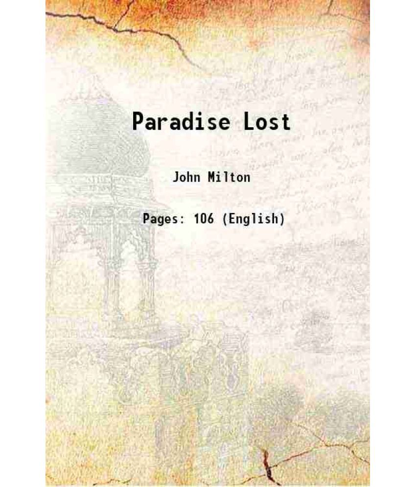     			Paradise Lost 1952 [Hardcover]