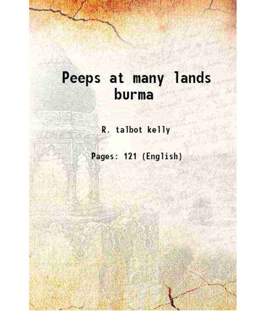     			Peeps at many lands burma 1950 [Hardcover]