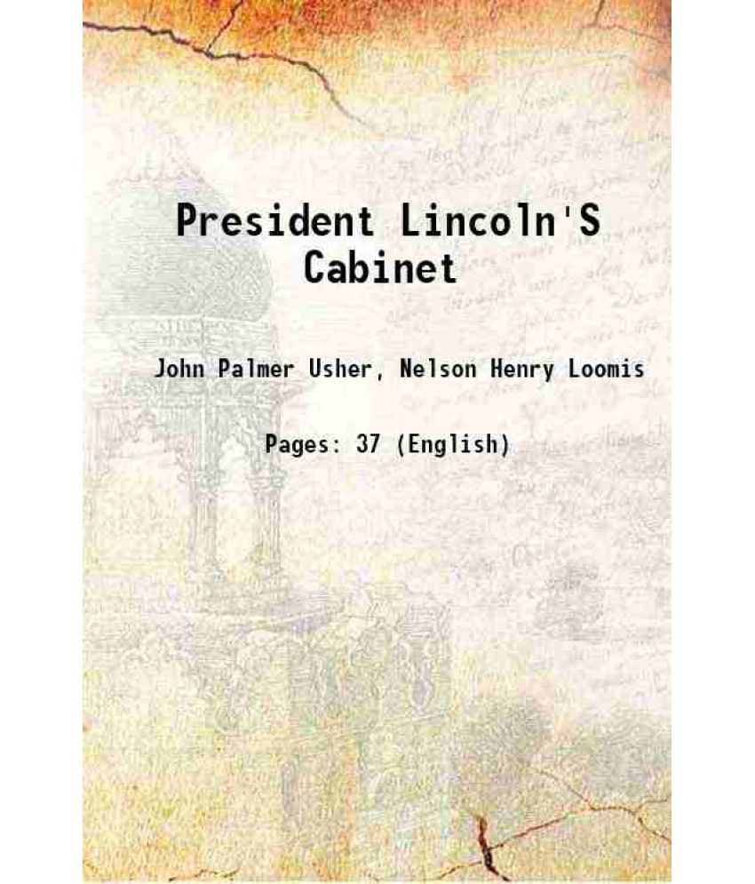     			President Lincoln'S Cabinet 1925 [Hardcover]