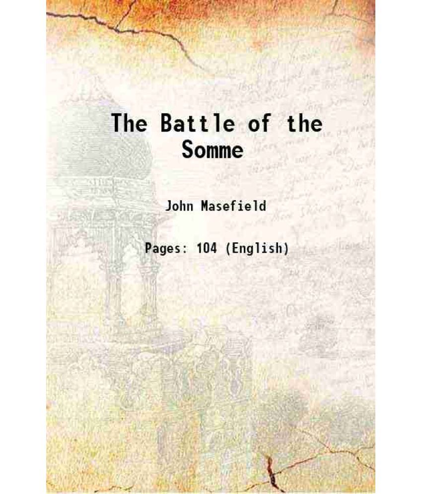     			The Battle of the Somme 1919 [Hardcover]