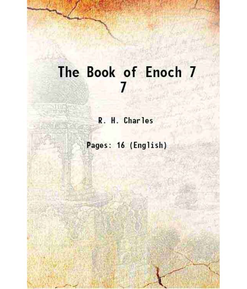     			The Book of Enoch Volume 7 1903 [Hardcover]