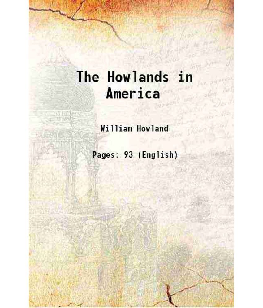     			The Howlands in America 1939 [Hardcover]