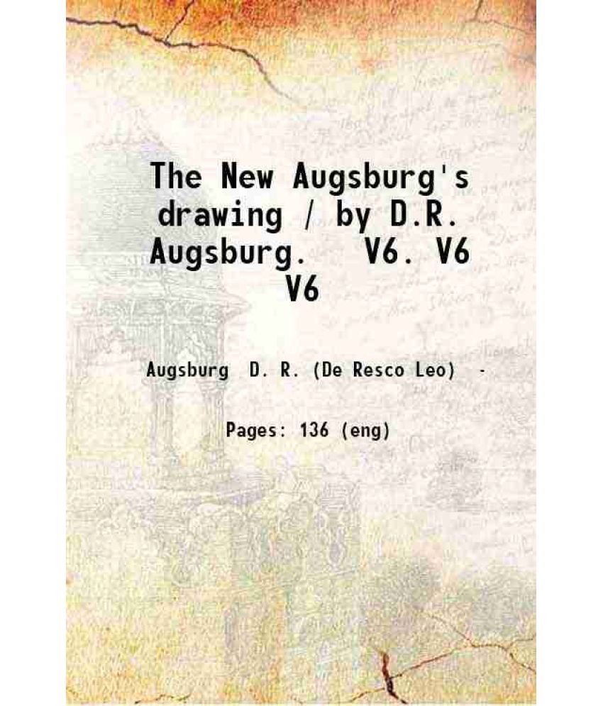     			The New Augsburg's drawing Volume 6 1912 [Hardcover]