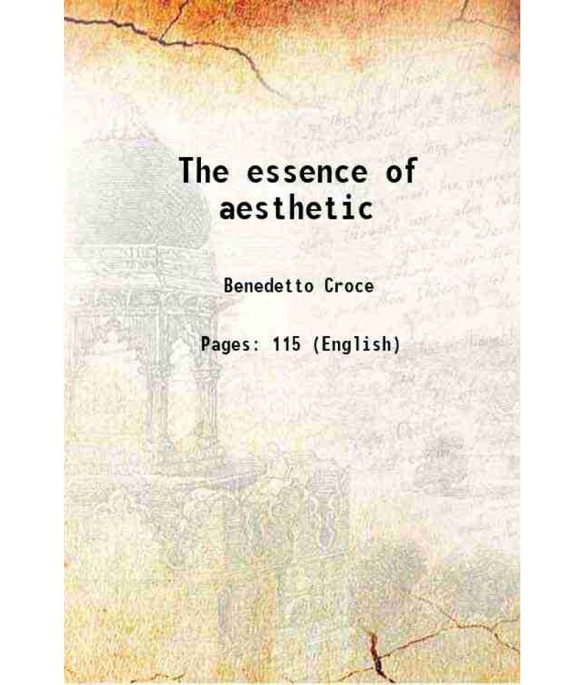     			The essence of aesthetic 1921 [Hardcover]