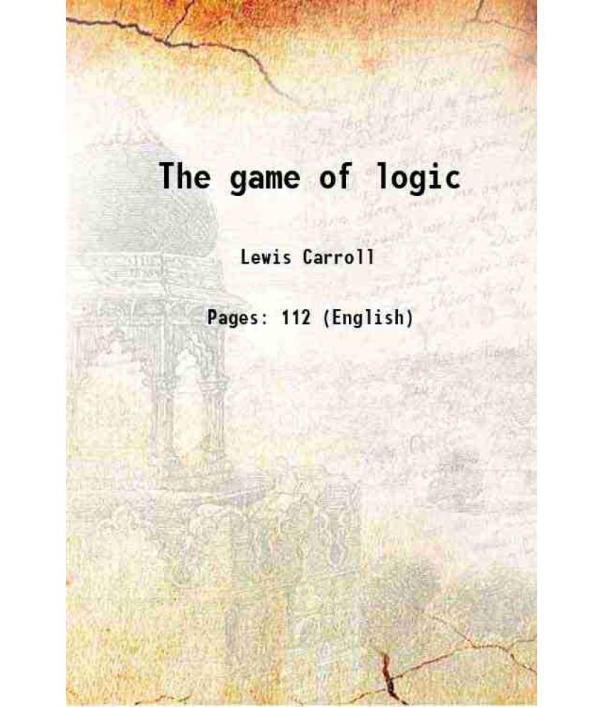     			The game of logic 1886 [Hardcover]