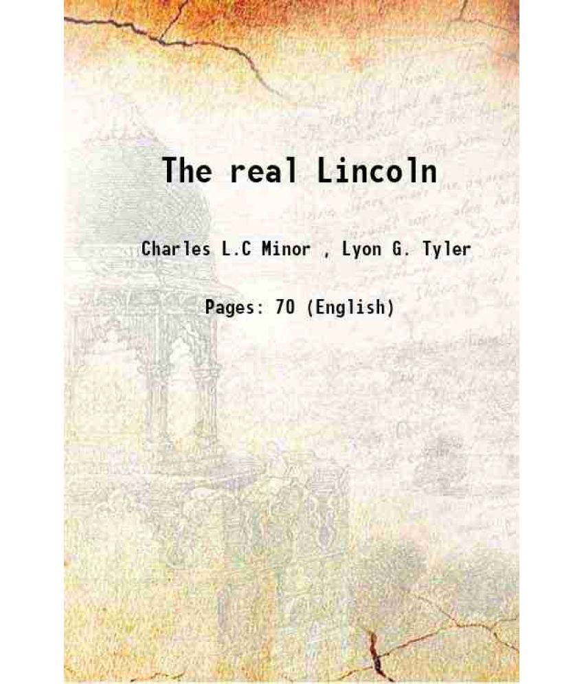     			The real Lincoln 1901 [Hardcover]