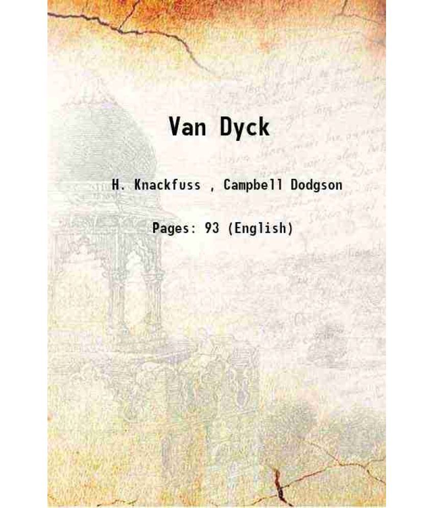     			Van Dyck 1899 [Hardcover]