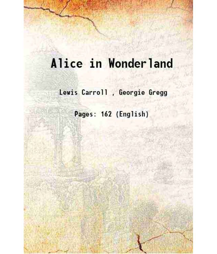     			Alice in Wonderland 1921 [Hardcover]