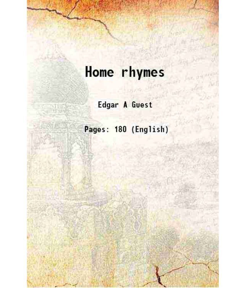     			Home rhymes 1909 [Hardcover]