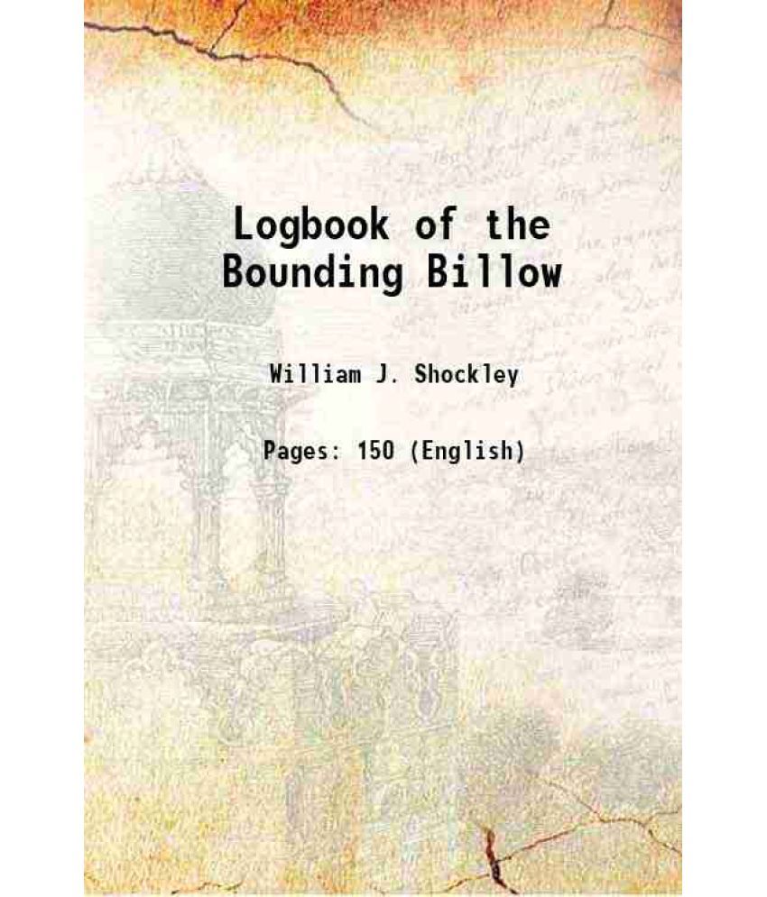     			Logbook of the Bounding Billow 1881 [Hardcover]