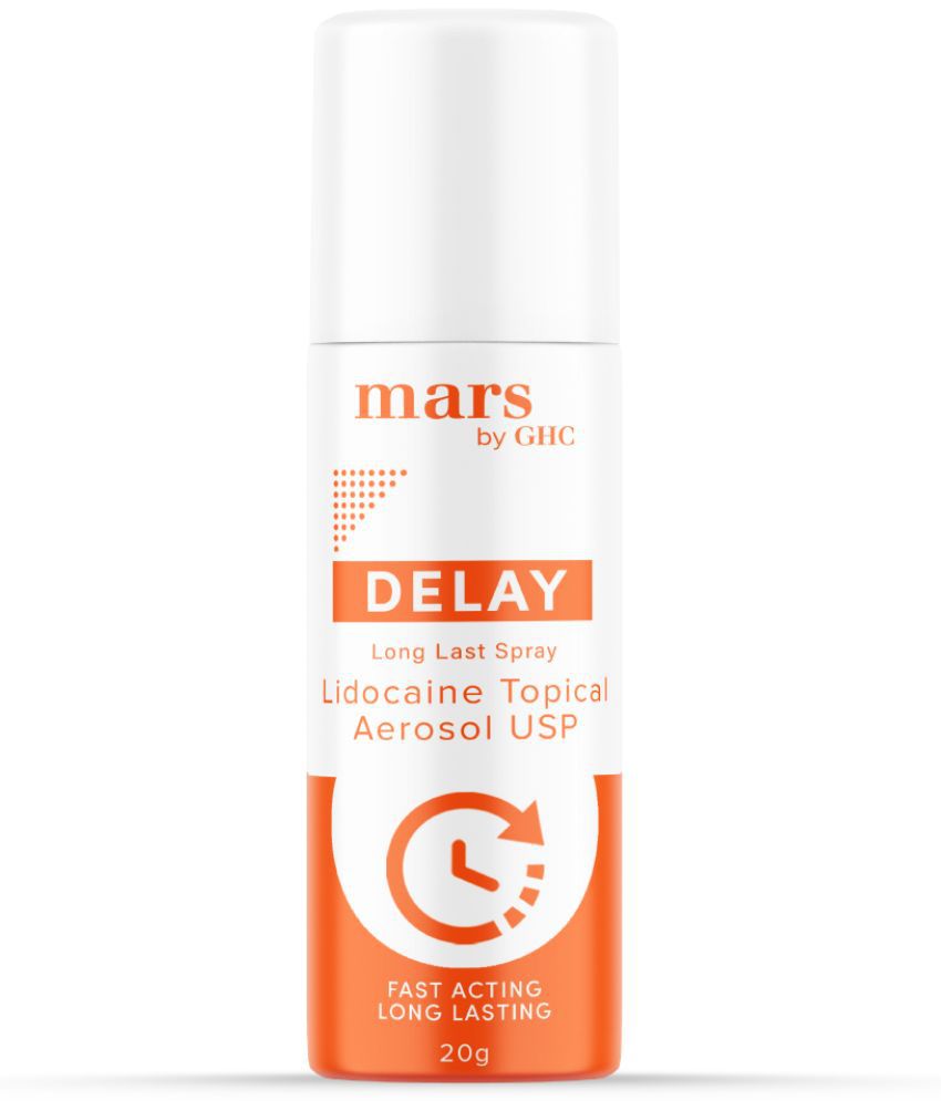 Mars by GHC Sexual Long Last Delay Spray 20g for Ultimate Satisfaction and for Stay Long in the bed