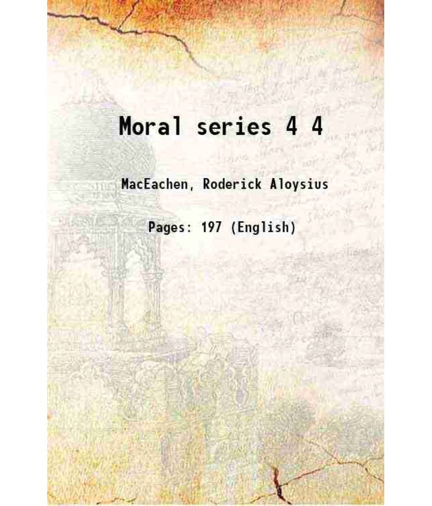     			Moral series Volume 4 1916 [Hardcover]