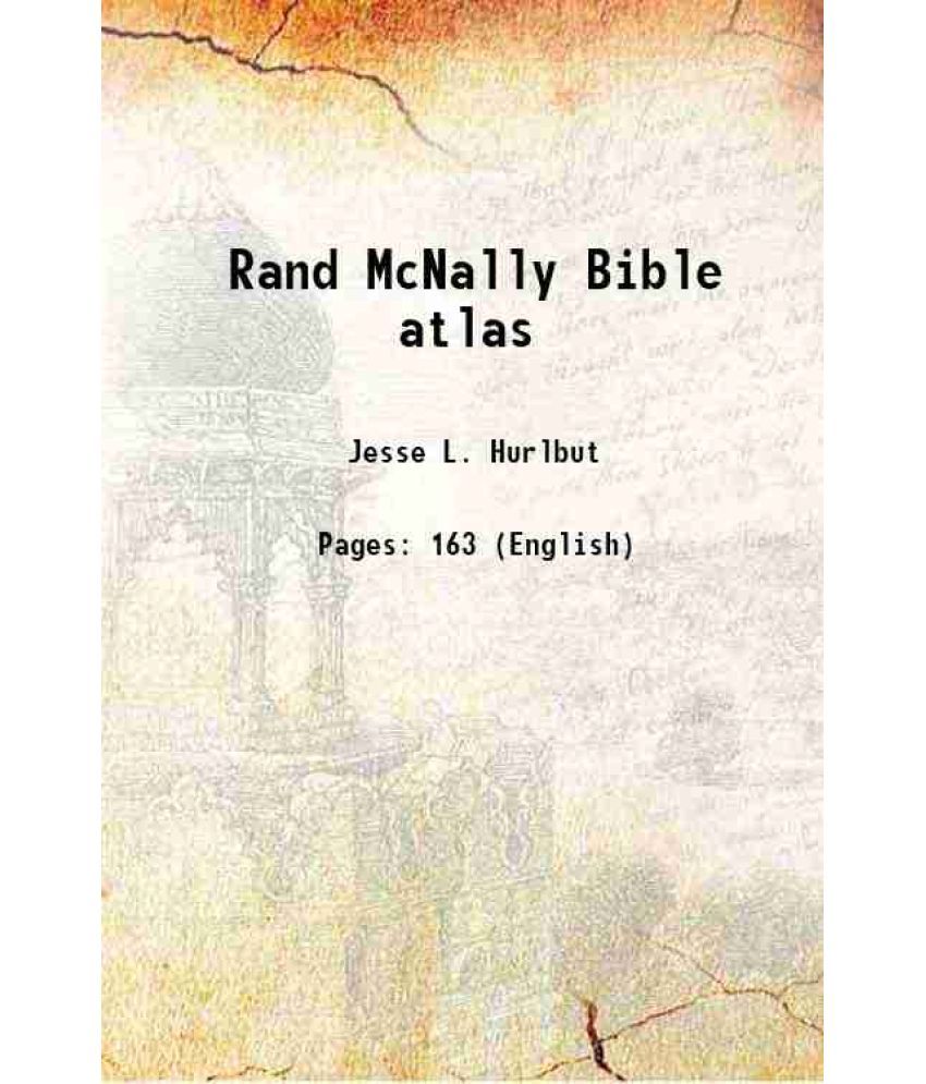     			Rand McNally Bible atlas 1956 [Hardcover]